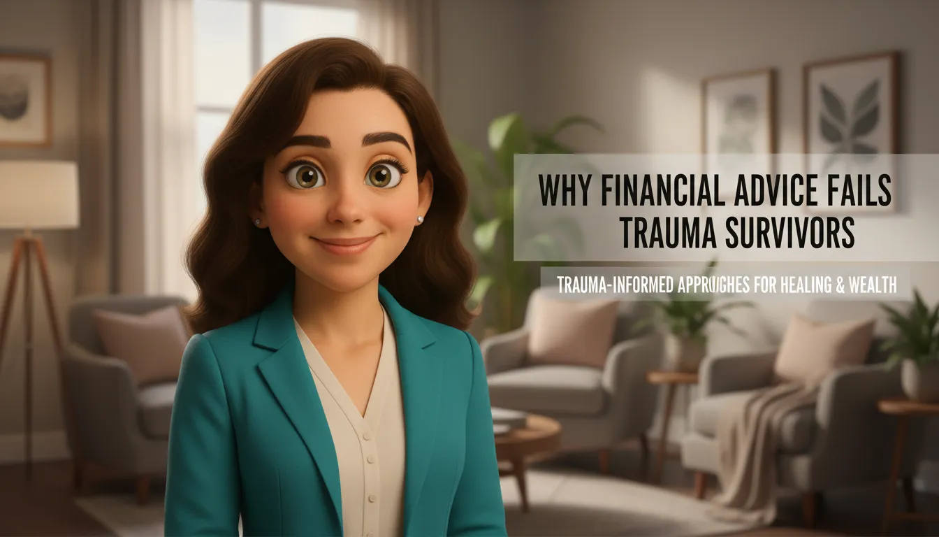 Why Financial Advice Fails Trauma Survivors (And What Actually Works)